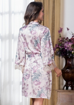 Халат шёлковый