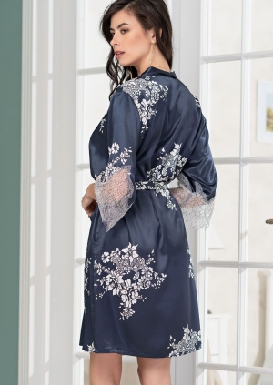 Халат шёлковый