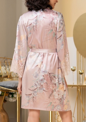 Халат шёлковый