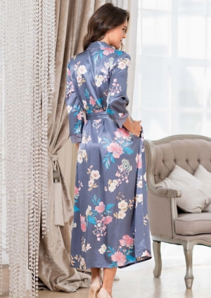 Халат шёлковый