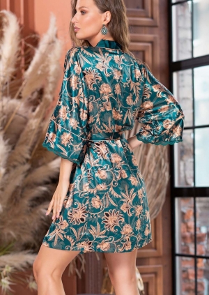 Халат шёлковый