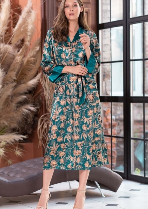 Халат шёлковый