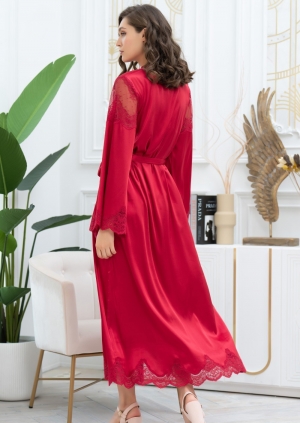 Халат шёлковый