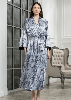 Халат шёлковый