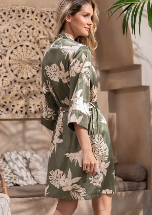 Халат шёлковый