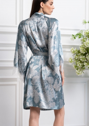 Халат шёлковый