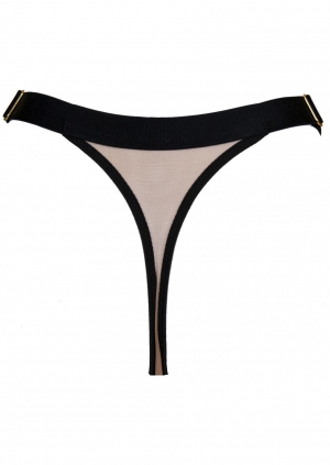 Стильные стринги высокой посадки