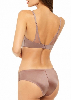 Бесшовные трусы-бразилиана