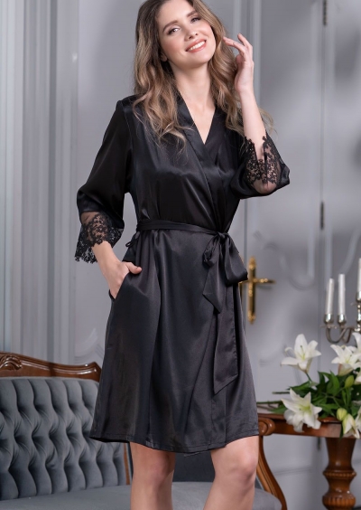 Халат шёлковый