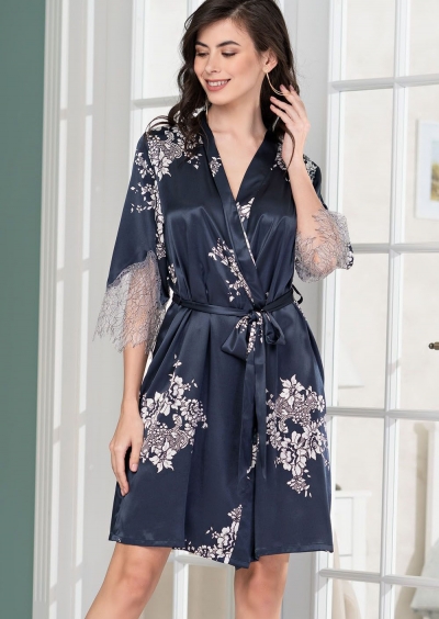 Халат шёлковый