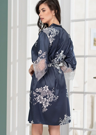 Халат шёлковый