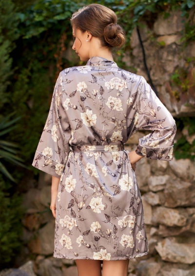 Халат шёлковый
