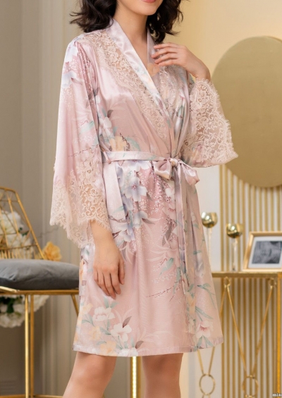 Халат шёлковый