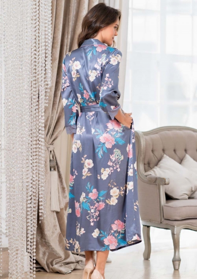 Халат шёлковый