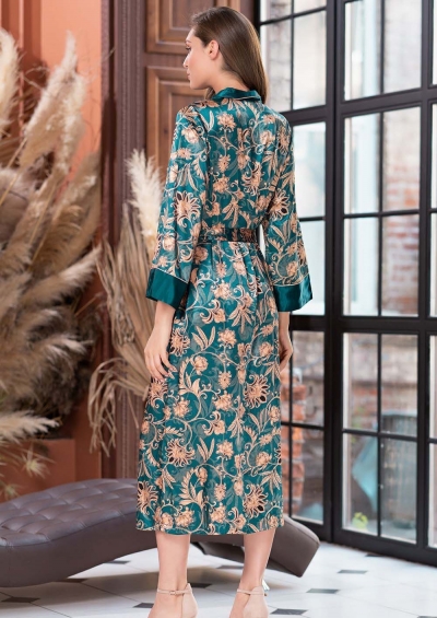 Халат шёлковый