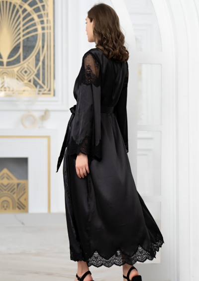 Халат шёлковый