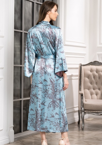 Халат шёлковый