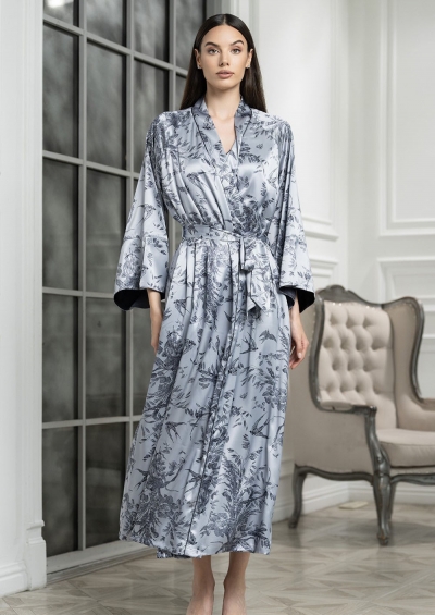 Халат шёлковый