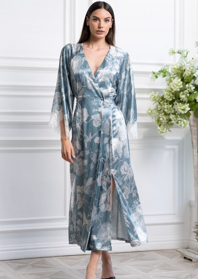 Халат шёлковый