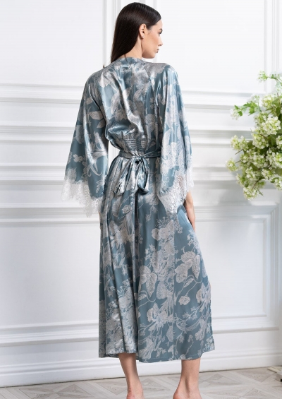 Халат шёлковый