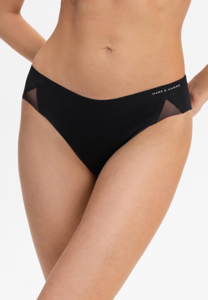 Деталь бесшовных трусов-бразилиана Marc & André Tender Skin W21-1493-BZO-SZ